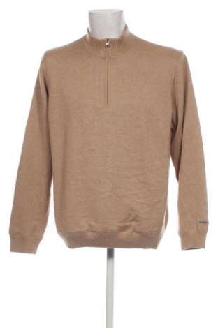Мъжки пуловер Greg Norman, Размер L, Цвят Бежов, Цена 39,06 лв.