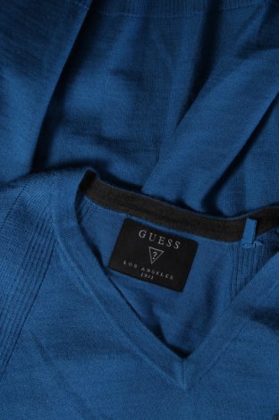 Ανδρικό πουλόβερ Guess, Μέγεθος S, Χρώμα Μπλέ, Τιμή 30,70 €