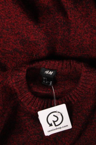 Мъжки пуловер H&M, Размер S, Цвят Червен, Цена 13,92 лв.