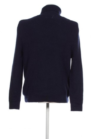 Мъжки пуловер H&M, Размер M, Цвят Син, Цена 15,37 лв.