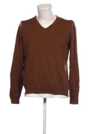Мъжки пуловер H&M, Размер L, Цвят Кафяв, Цена 12,18 лв.