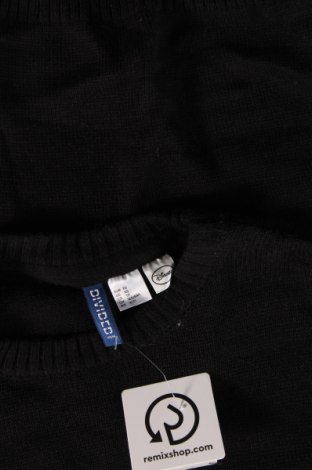 Мъжки пуловер H&M Divided, Размер XS, Цвят Черен, Цена 12,18 лв.