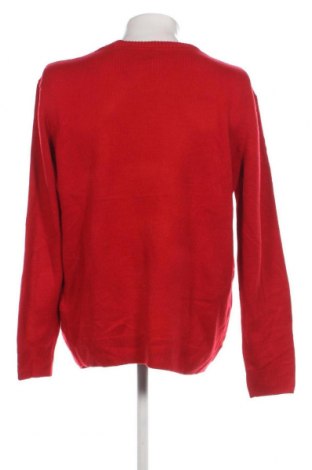 Мъжки пуловер H&M Divided, Размер L, Цвят Червен, Цена 13,63 лв.