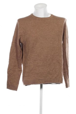 Męski sweter H&M L.O.G.G., Rozmiar L, Kolor Brązowy, Cena 92,99 zł