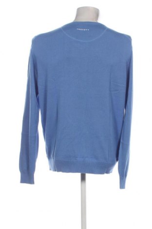 Мъжки пуловер Hackett, Размер XL, Цвят Син, Цена 81,60 лв.