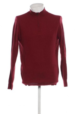 Мъжки пуловер Hackett, Размер L, Цвят Червен, Цена 102,00 лв.