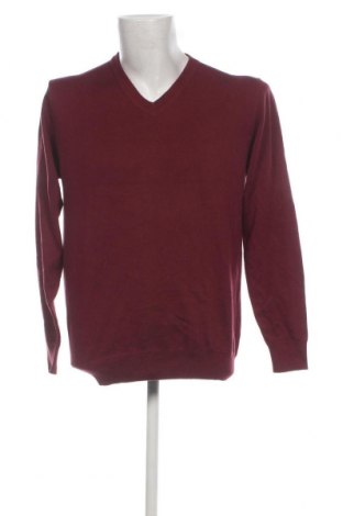 Ανδρικό πουλόβερ Henson & Henson, Μέγεθος L, Χρώμα Κόκκινο, Τιμή 9,51 €