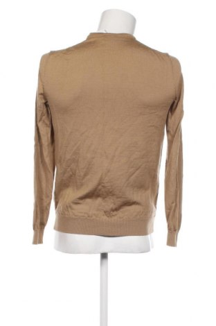 Мъжки пуловер Hugo Boss, Размер L, Цвят Бежов, Цена 119,19 лв.