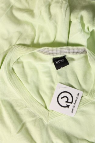 Ανδρικό πουλόβερ Hugo Boss, Μέγεθος M, Χρώμα Πράσινο, Τιμή 60,17 €