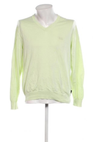 Ανδρικό πουλόβερ Hugo Boss, Μέγεθος M, Χρώμα Πράσινο, Τιμή 60,17 €
