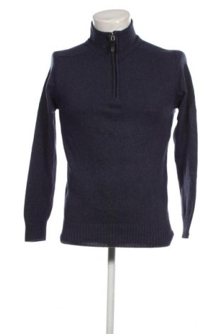 Ανδρικό πουλόβερ Identic, Μέγεθος M, Χρώμα Μπλέ, Τιμή 9,51 €