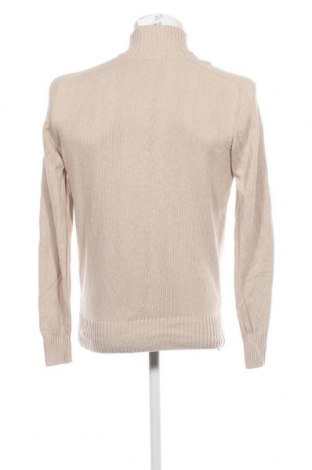 Herrenpullover Identic, Größe M, Farbe Beige, Preis 8,07 €