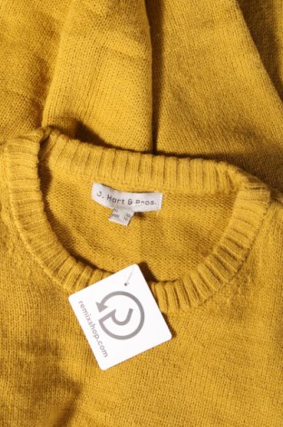 Мъжки пуловер J.Hart & Bros., Размер XL, Цвят Жълт, Цена 11,60 лв.