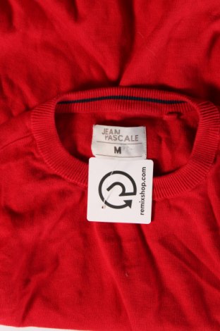 Ανδρικό πουλόβερ Jean Pascale, Μέγεθος M, Χρώμα Κόκκινο, Τιμή 9,51 €