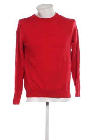 Ανδρικό πουλόβερ Jean Pascale, Μέγεθος M, Χρώμα Κόκκινο, Τιμή 9,51 €