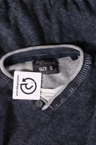 Ανδρικό πουλόβερ Jean Pascale, Μέγεθος S, Χρώμα Μπλέ, Τιμή 8,61 €