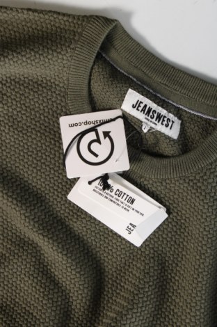 Herrenpullover Jeanswest, Größe L, Farbe Grün, Preis 21,43 €