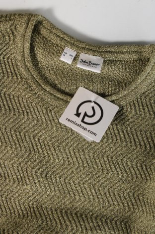 Мъжки пуловер John Baner, Размер L, Цвят Зелен, Цена 13,63 лв.