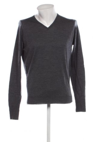 Мъжки пуловер John Smedley, Размер M, Цвят Сив, Цена 46,50 лв.