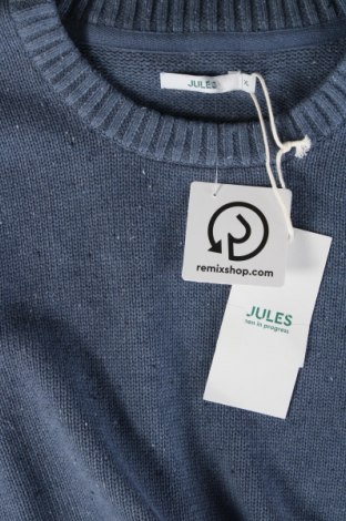 Ανδρικό πουλόβερ Jules, Μέγεθος XL, Χρώμα Μπλέ, Τιμή 9,25 €