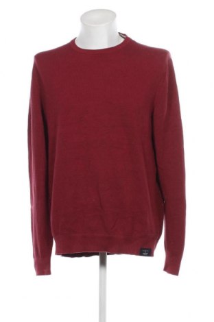 Мъжки пуловер Lerros, Размер XXL, Цвят Червен, Цена 22,10 лв.