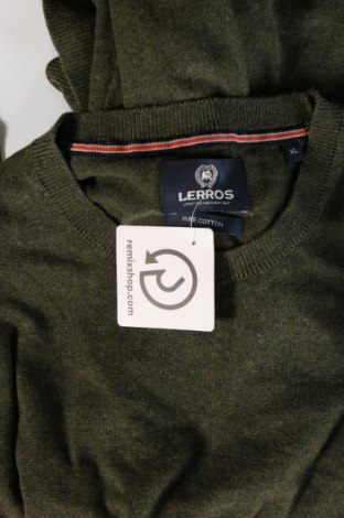 Мъжки пуловер Lerros, Размер XL, Цвят Зелен, Цена 34,00 лв.