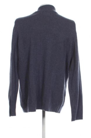 Мъжки пуловер Marks & Spencer, Размер XXL, Цвят Син, Цена 12,69 лв.