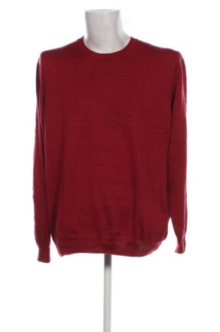 Мъжки пуловер Marks & Spencer, Размер XXL, Цвят Червен, Цена 10,80 лв.