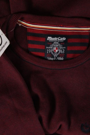 Мъжки пуловер Monte Carlo, Размер L, Цвят Червен, Цена 14,50 лв.