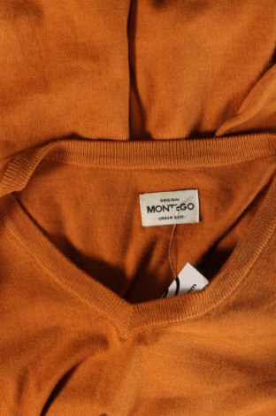 Herrenpullover Montego, Größe XXL, Farbe Orange, Preis € 10,09