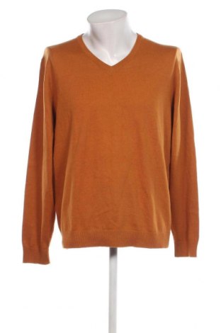 Мъжки пуловер Montego, Размер XXL, Цвят Оранжев, Цена 14,50 лв.
