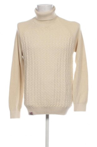 Мъжки пуловер Napapijri, Размер L, Цвят Бежов, Цена 122,40 лв.