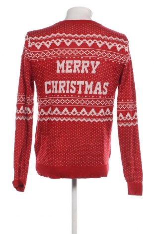 Ανδρικό πουλόβερ Originals By Jack & Jones, Μέγεθος M, Χρώμα Κόκκινο, Τιμή 9,88 €