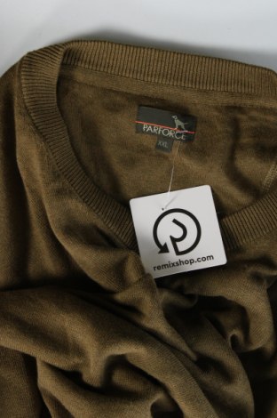 Ανδρικό πουλόβερ Parforce, Μέγεθος XXL, Χρώμα Πράσινο, Τιμή 16,08 €