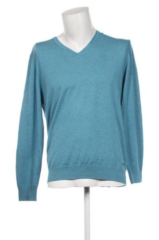 Мъжки пуловер Pierre Cardin, Размер L, Цвят Син, Цена 49,60 лв.