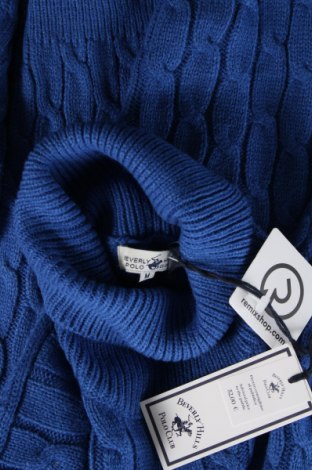 Herrenpullover Beverly Hills Polo Club, Größe M, Farbe Blau, Preis 18,26 €