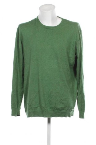 Ανδρικό πουλόβερ Ragman, Μέγεθος 3XL, Χρώμα Πράσινο, Τιμή 15,35 €