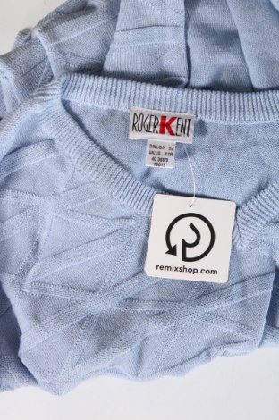 Ανδρικό πουλόβερ Roger Kent, Μέγεθος 3XL, Χρώμα Μπλέ, Τιμή 12,20 €