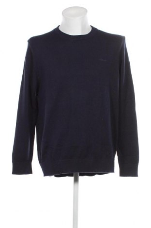 Мъжки пуловер S.Oliver, Размер XL, Цвят Син, Цена 26,95 лв.