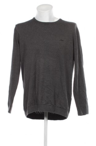 Ανδρικό πουλόβερ S.Oliver, Μέγεθος XL, Χρώμα Γκρί, Τιμή 8,41 €
