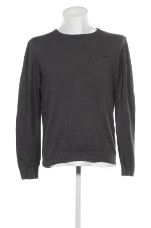 Мъжки пуловер S.Oliver, Размер M, Цвят Сив, Цена 17,00 лв.