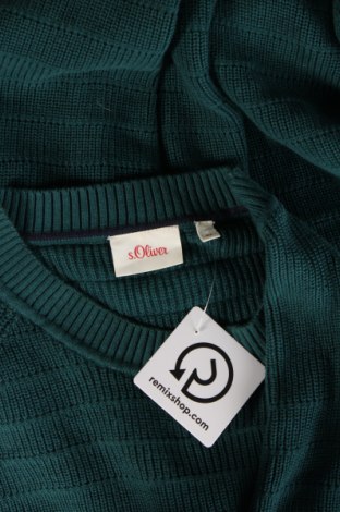 Pulover de bărbați S.Oliver, Mărime XL, Culoare Verde, Preț 48,09 Lei
