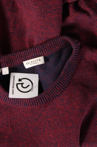 Мъжки пуловер Selected Homme, Размер L, Цвят Червен, Цена 21,42 лв.