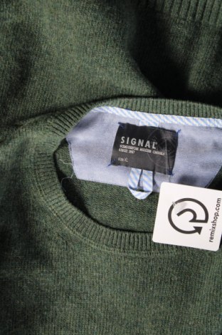 Ανδρικό πουλόβερ Signal, Μέγεθος XL, Χρώμα Πράσινο, Τιμή 20,33 €