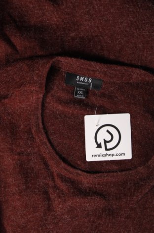 Мъжки пуловер Smog, Размер XXL, Цвят Кафяв, Цена 11,60 лв.
