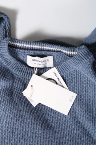 Pánsky sveter  Springfield, Veľkosť XL, Farba Modrá, Cena  16,67 €