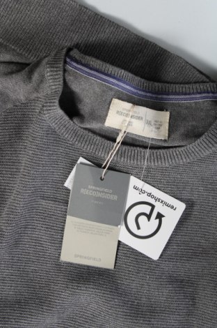 Ανδρικό πουλόβερ Springfield, Μέγεθος XXL, Χρώμα Γκρί, Τιμή 13,89 €