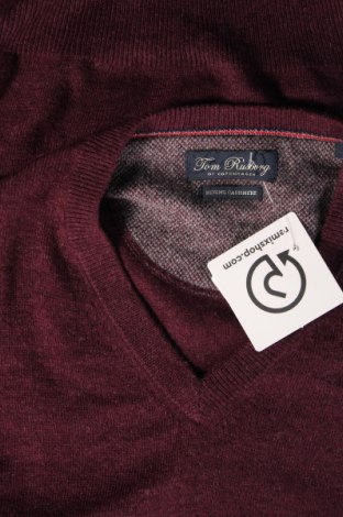 Мъжки пуловер Tom Rusborg, Размер M, Цвят Лилав, Цена 29,76 лв.