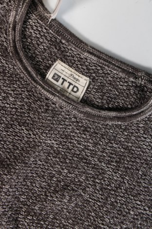 Ανδρικό πουλόβερ Tom Tailor, Μέγεθος XL, Χρώμα Γκρί, Τιμή 12,41 €