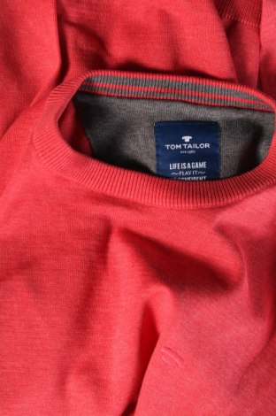 Мъжки пуловер Tom Tailor, Размер L, Цвят Розов, Цена 19,94 лв.